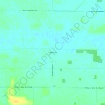 Glenmore topographic map, elevation, terrain