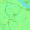 Emmericher Eyland topographic map, elevation, terrain