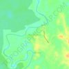 Muara Pantun topographic map, elevation, terrain