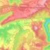 Crow topographic map, elevation, terrain