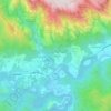 La Coste topographic map, elevation, terrain