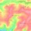 Saint-Gengoulph topographic map, elevation, terrain
