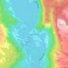 Byglandsfjord topographic map, elevation, terrain