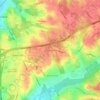 Phelps Corner topographic map, elevation, terrain
