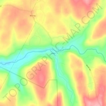Lopez topographic map, elevation, terrain