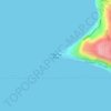 Three Tree Point topographic map, elevation, terrain