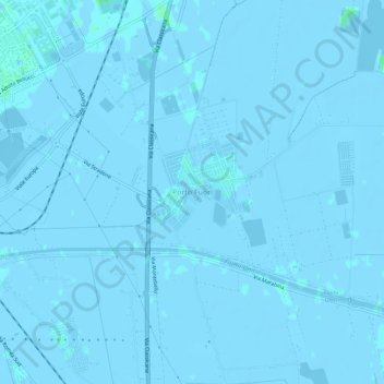 Porto Fuori topographic map, elevation, terrain