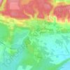 Gattigues topographic map, elevation, terrain