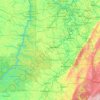 Greene topographic map, elevation, terrain