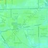 Oak Park topographic map, elevation, terrain