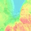 Fond du Lac topographic map, elevation, terrain