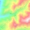 Dacao topographic map, elevation, terrain