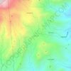 Mainit topographic map, elevation, terrain