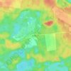 Ziemsko topographic map, elevation, terrain