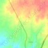 Las Pollas topographic map, elevation, terrain