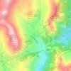 Malga Cadino della Banca topographic map, elevation, terrain