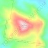 Emblem topographic map, elevation, terrain