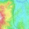 Cabeza de Vaca topographic map, elevation, terrain