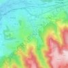 Le Barrage topographic map, elevation, terrain