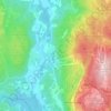 Bjelkerud topographic map, elevation, terrain