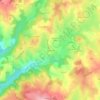 Larmandie topographic map, elevation, terrain