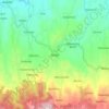 Blado topographic map, elevation, terrain