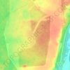Horno topographic map, elevation, terrain