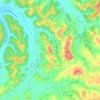 Lorenzana topographic map, elevation, terrain