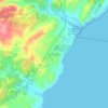 Palm Beach topographic map, elevation, terrain