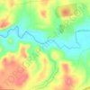 Isla Palma topographic map, elevation, terrain