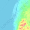 Itum topographic map, elevation, terrain