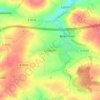 Limbach topographic map, elevation, terrain