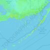 Russell Key topographic map, elevation, terrain