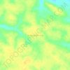 Gedung Meneng topographic map, elevation, terrain