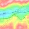 Troy topographic map, elevation, terrain