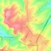 Hameau de Ramesault topographic map, elevation, terrain