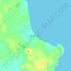Ballyhalbert topographic map, elevation, terrain