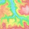 Les Parras topographic map, elevation, terrain