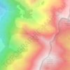 Pic des Recantous topographic map, elevation, terrain