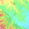 Caladrones topographic map, elevation, terrain