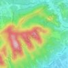 Monte Sulder topographic map, elevation, terrain