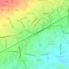 Merbung topographic map, elevation, terrain