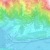 Schried topographic map, elevation, terrain