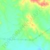 El Cristo topographic map, elevation, terrain