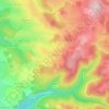 L'Estrade topographic map, elevation, terrain