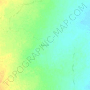 Lakhani topographic map, elevation, terrain