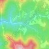 Blue Spring topographic map, elevation, terrain