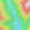 Scilironi topographic map, elevation, terrain