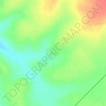 An-Niha topographic map, elevation, terrain