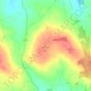 Kinknockie Hill topographic map, elevation, terrain